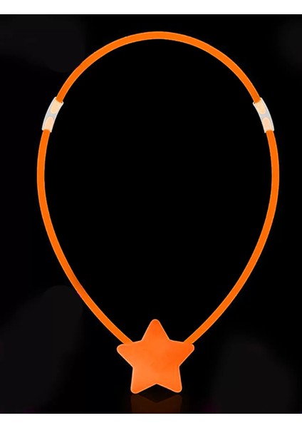 Glow Stick Yıldız Kolye - Glow Kolye - Glow Stick Partisi Yıldız Kolye 6 Adet (4172) indirimleri