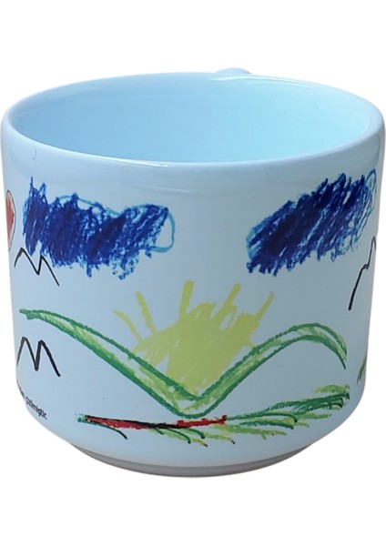 Çocuk Çizimli Özel Tasarım Kupa – Uçurtma fiyatları