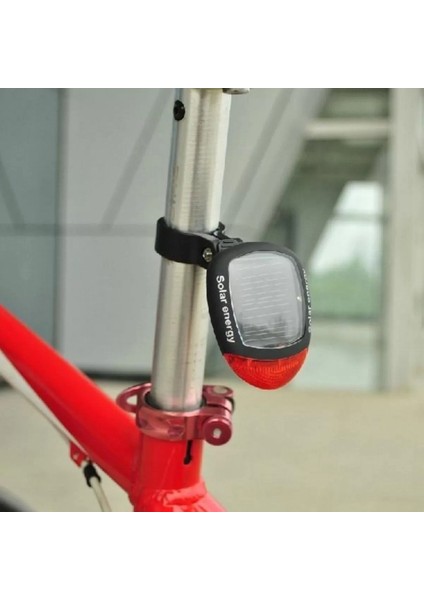 LED Güneş Enerjisi ile Şarj Edilebilir Bisiklet Kuyruk Lambası Solar Bisiklet Lambası (4172)