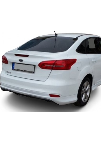Ford Focus 3 Sedan Makyajlı - Makyajsız Arka Ek (Plastik)(Boyasız)