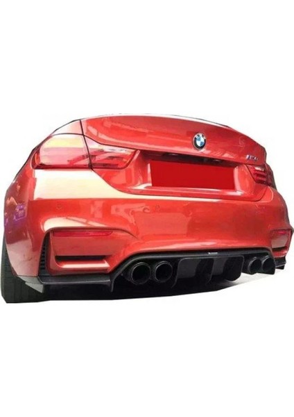 Bmw F30 - F80 M3 2012-2018 Vorsteiner Set 3 Parça Difüzör (Plastik)(Boyasız)