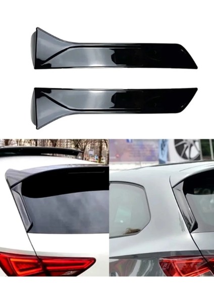 Seat Leon Spoiler Sağ Sol Flap (Plastik) (Boyasız)