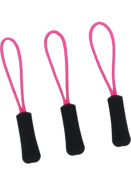 3x Fermuar Çekmeceleri Dekoratif Fermuar Uzatma Kordonu Çekme Kayışı Yedek Fermuar (Yurt Dışından)