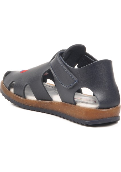 Lacivert Cırtlı Erkek Çocuk Sandalet fırsatları