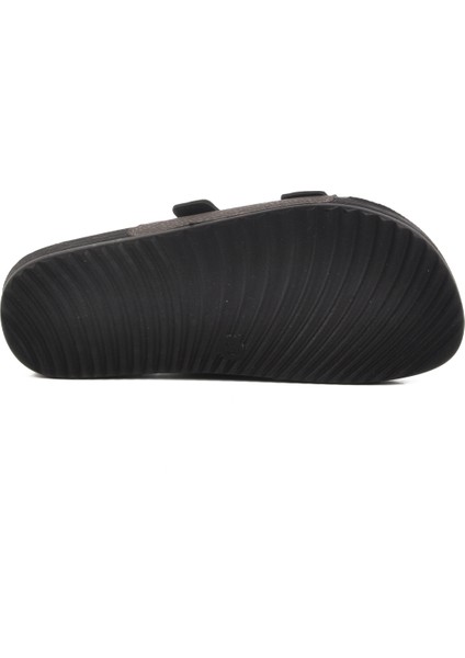 Platin Çift Bantlı Kadın Düz Terlik indirimleri