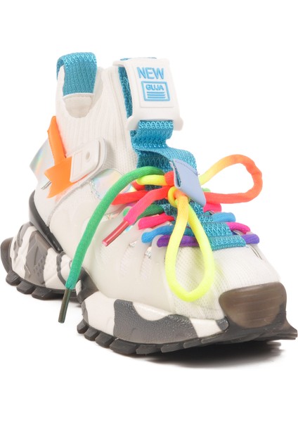 Beyaz Kız Çocuk Hi Sneaker modelleri