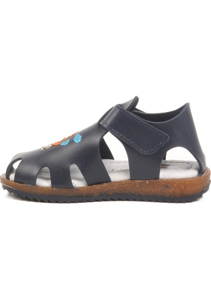 Lacivert Cırtlı Erkek Çocuk Sandalet fiyatları
