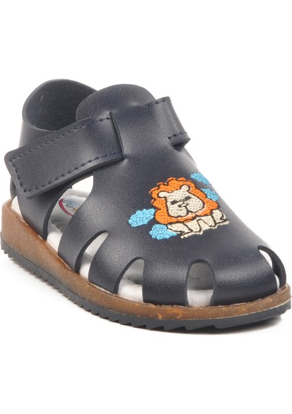 Lacivert Cırtlı Erkek Çocuk Sandalet modelleri