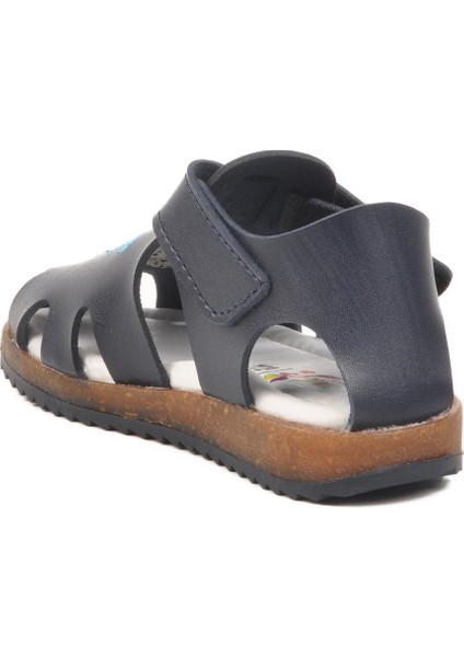 Lacivert Cırtlı Erkek Çocuk Sandalet fırsatları