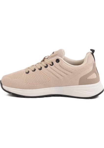 Bej Unisex Spor Ayakkabı