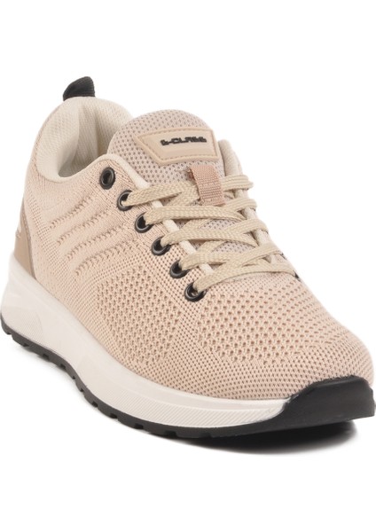 Bej Unisex Spor Ayakkabı