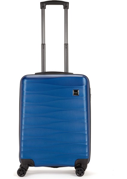 Abs Unisex Dalgalı 55CM Orta Boy Valiz FSL119