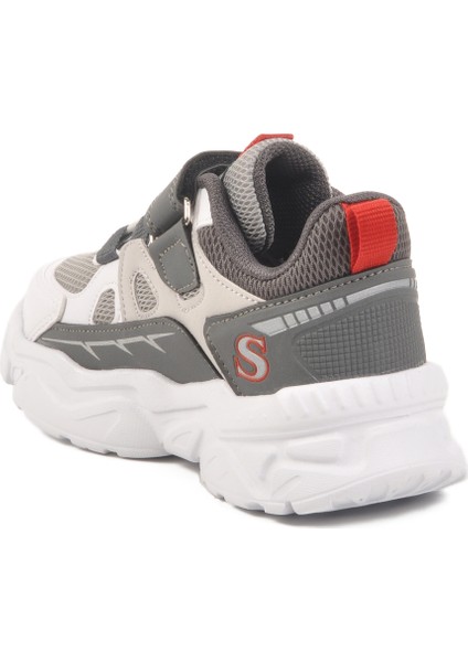 Beyaz Buz Cırtlı Erkek Çocuk Spor Ayakkabı fırsatları