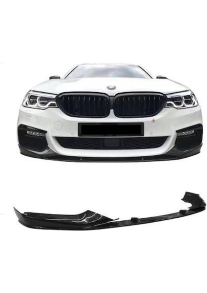 Bmw G30 Ön Lip (Piano Black Boyalı) (Plastik)