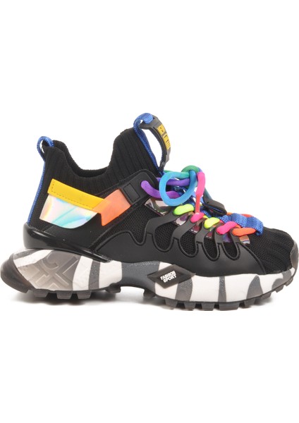 Siyah Kız Çocuk Hi Sneaker