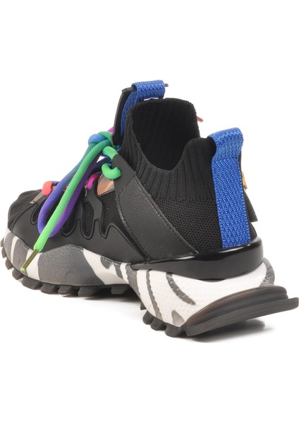 Siyah Kız Çocuk Hi Sneaker