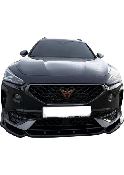 Cupra Formentor Ön Lip (Parlak Siyah) (Plastik)