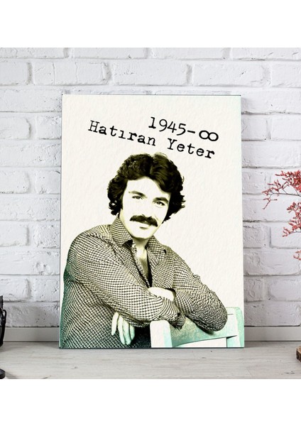 Ferdi Tayfur Hatıran Yeter Tasarımlı Kanvas Tablo -3 (20X30)