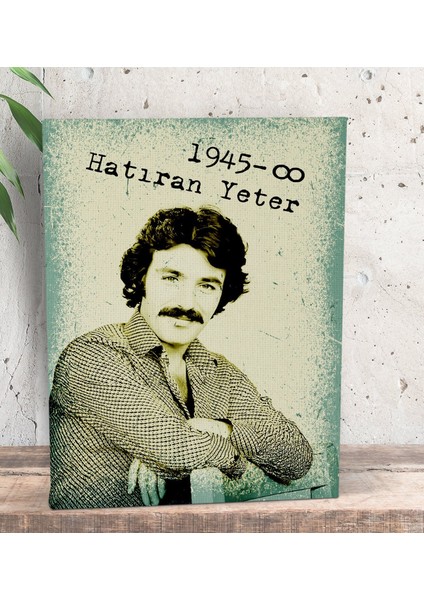 Ferdi Tayfur Hatıran Yeter Tasarımlı Kanvas Tablo -1 (15X20)