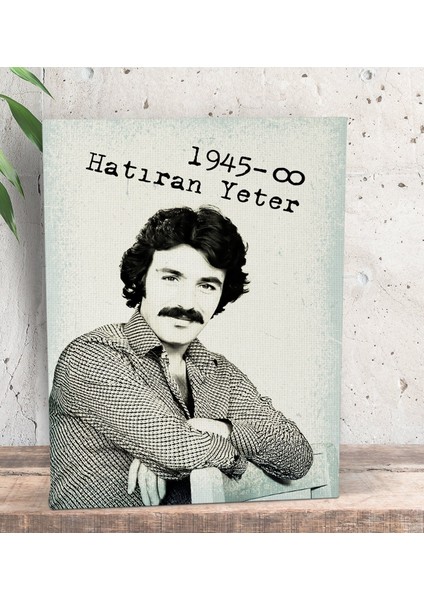 Ferdi Tayfur Hatıran Yeter Tasarımlı Kanvas Tablo -2 (15X20)
