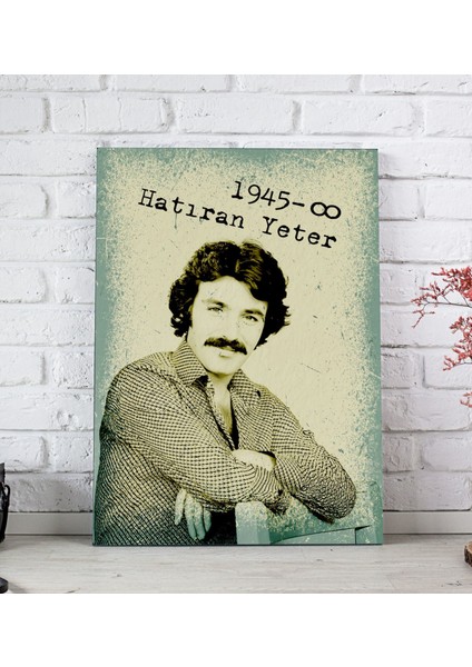 Ferdi Tayfur Hatıran Yeter Tasarımlı Kanvas Tablo -1 (20X30)