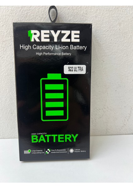 Reyze Samsung Galaxy S22 Ultra S08 Batarya