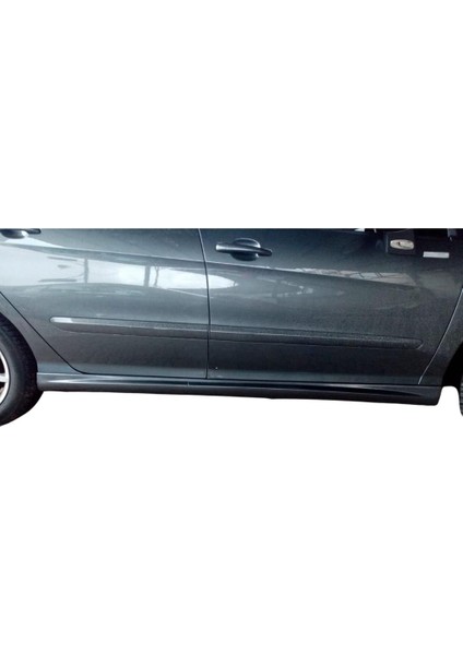 Peugeot 308 2016-2018 Yan Marşpiyel (Plastik)(Boyasız)