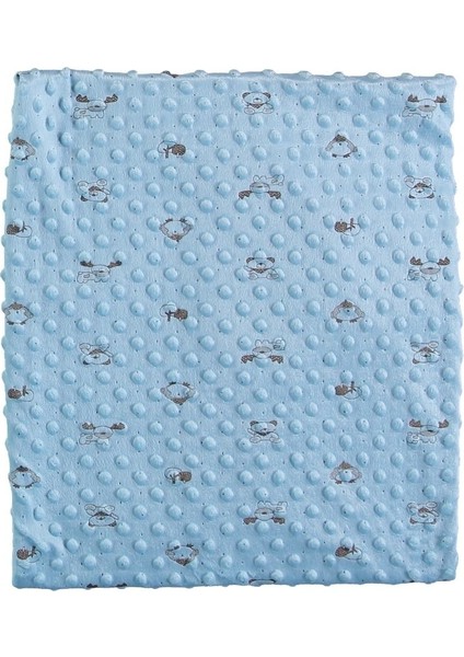 Desenli Nohut Bebek Battaniye Premium Yumuşak Sıcak Tutan Battaniye Hediyelik 82*90 cm
