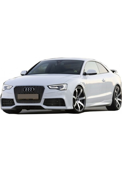 Audi A5 8p3 2008 - 2016 Coupe 2 Kapı Rs5 Yan Marşpiyel Seti (Plastik)(Boyasız)