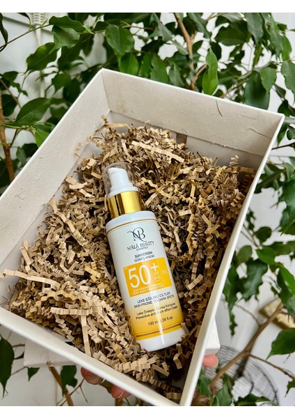 Organik Leke Önleyici SPF50+ Güneş Kremi ve Arganlı E Vitaminli Bronzlaştırıcı Güneş Yağı 2li Set