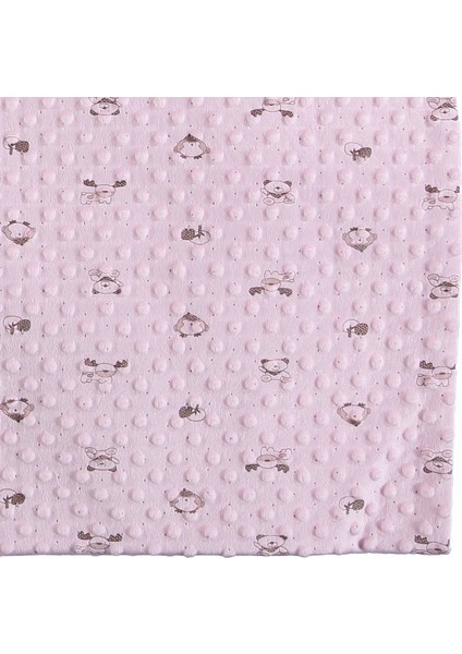 Desenli Nohut Bebek Battaniye Premium Yumuşak Sıcak Tutan Battaniye Hediyelik 82*90 cm