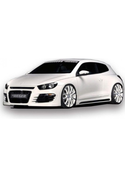 Volkswagen Scirocco Rieger Yan Marşpiyel (Plastik)(Boyasız)