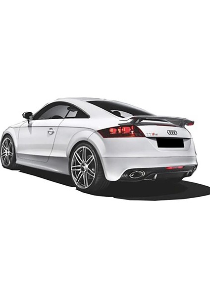 Audi 2006-2014 Tt 8j-Rs Style-Marşpiyel Takım (Plastik) (Boyasız)