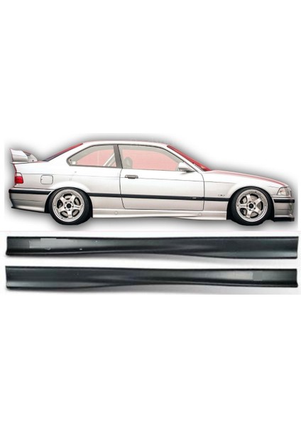 Bmw E36 Yan Marşpiyel (Plastik)(Boyasız)