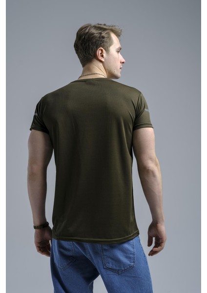 Cappi Mikro Polyester Slim Fit Perform Antrenman Sporcu Erkek Tshirt modelleri