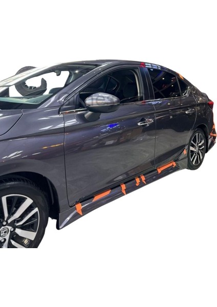Honda City 2022 Yan Marşpiyel (Plastik)(Boyasız)