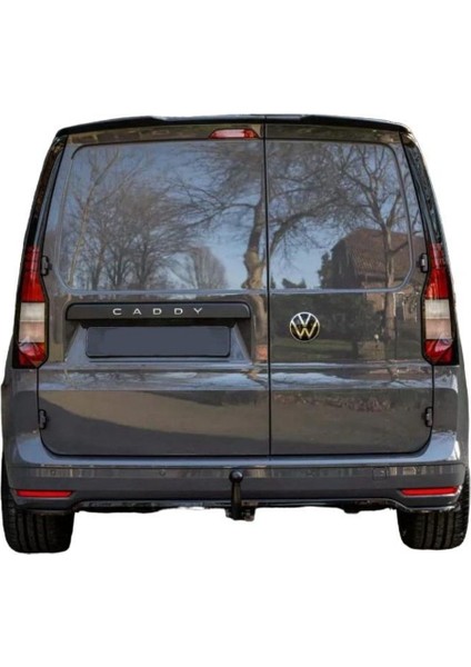 Volkswagen Caddy 2021 Sonrası (Çift Bagaj Kapı) Spoiler (Plastik)(Boyasız)