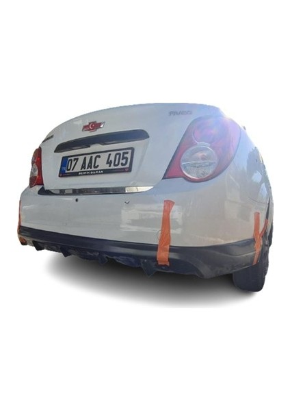 Aveo Sedan - Ps Style - Arka Tampon Ek (Plastik) (Boyasız)