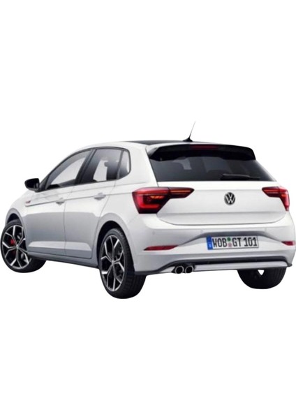 Volkswagen Polo 2021 Üzeri Mk 6 - 6,5 R Line Spoiler (Plastik) (Boyasız)