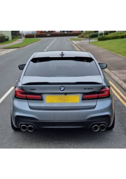 Bmw G30 5 Seris M4 Style Cam Üstü 2017-2021 Spoiler (Plastik) (Boyasız)