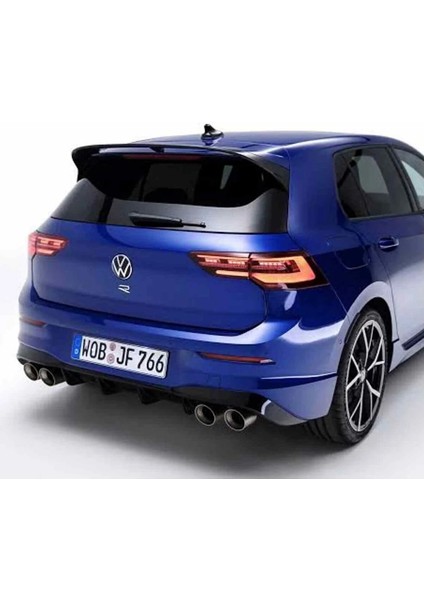 Volkswagen Golf 8 2020 Üzeri R Spoiler (Plastik) (Boyasız)