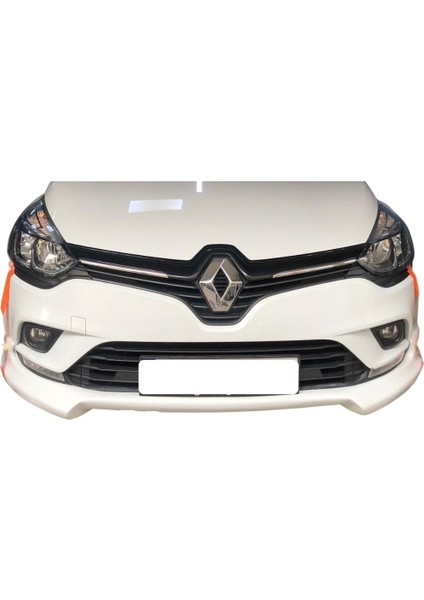Renault Clio 4 Makyajlı Ön Ek (Plastik)(Boyasız)