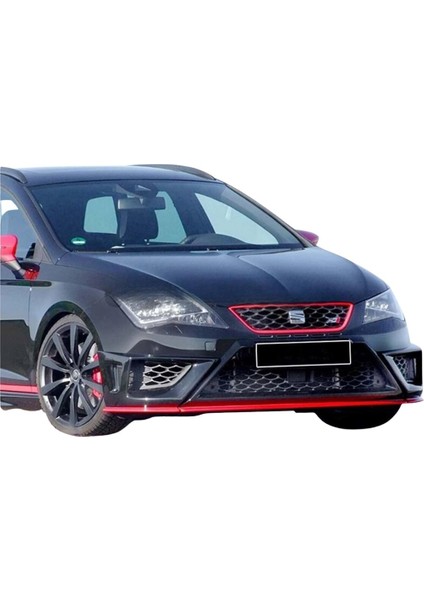 Seat Leon Mk3 Fr 2013-2016 Je Desing 3 Parça Ön Ek (Plastik)(Boyasız)