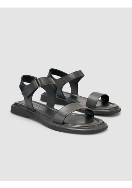 %100 Hakiki Deri Siyah Kadın Sandalet fiyatları