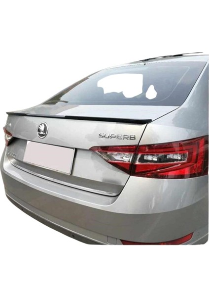 Skoda Super B 2015 Üzeri M4 Model Spoiler (Plastik) (Boyasız)