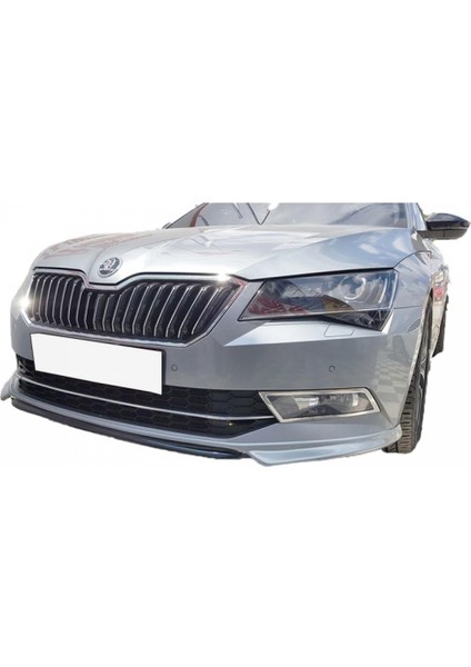 Skoda Superb 2018+ Ön Ek (Plastik)(Boyasız)