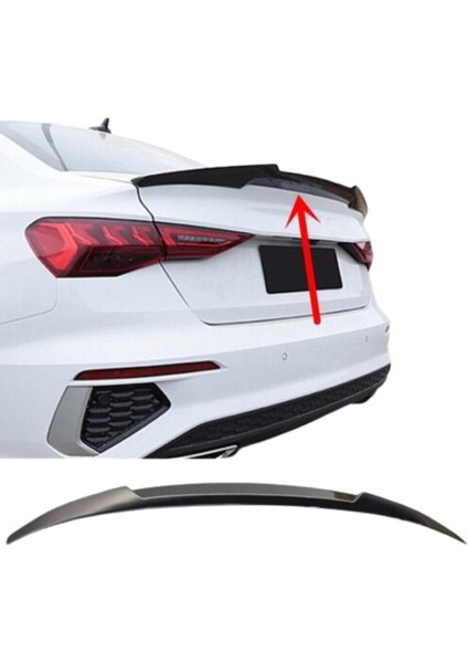 A3 8y Sedan S3 Style - Spoiler (Plastik) (Boyasız)