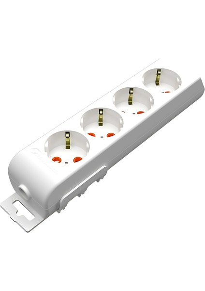 Rı-Tech Topraklı Dörtlü Grup Priz - Kablosuz