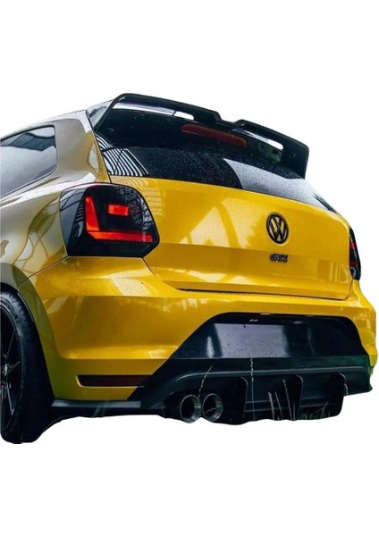 Volkswagen Polo 2009-2017 6r - 6c Oettinger Spoiler (Plastik) (Boyasız)