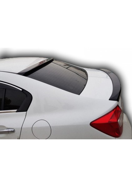Honda Civic Fd6 2006-2011 Hibrid Style - Cam Üstü Spoiler (Plastik) (Boyasız)